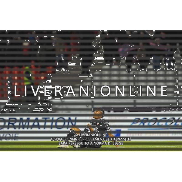 Jordan AYEW - 04.03.2015 - Evian Thonon / Lorient - Match en retard de la 26eme journee de Ligue 1 Photo : Jean Paul Thomas / Icon Sport /Agenzia Aldo Liverani sas - ITALY ONLY - EDITORIAL USE ONLY