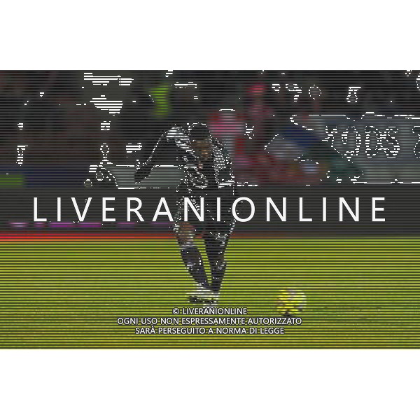 Lamine GASSAMA - 04.03.2015 - Evian Thonon / Lorient - Match en retard de la 26eme journee de Ligue 1 Photo : Jean Paul Thomas / Icon Sport /Agenzia Aldo Liverani sas - ITALY ONLY - EDITORIAL USE ONLY