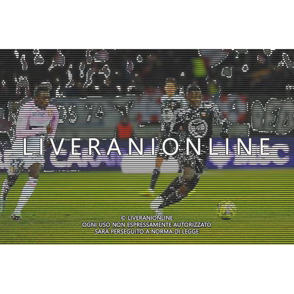 Lamine GASSAMA - 04.03.2015 - Evian Thonon / Lorient - Match en retard de la 26eme journee de Ligue 1 Photo : Jean Paul Thomas / Icon Sport /Agenzia Aldo Liverani sas - ITALY ONLY - EDITORIAL USE ONLY