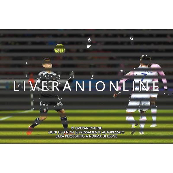 Raphael GUERREIRO - 04.03.2015 - Evian Thonon / Lorient - Match en retard de la 26eme journee de Ligue 1 Photo : Jean Paul Thomas / Icon Sport /Agenzia Aldo Liverani sas - ITALY ONLY - EDITORIAL USE ONLY