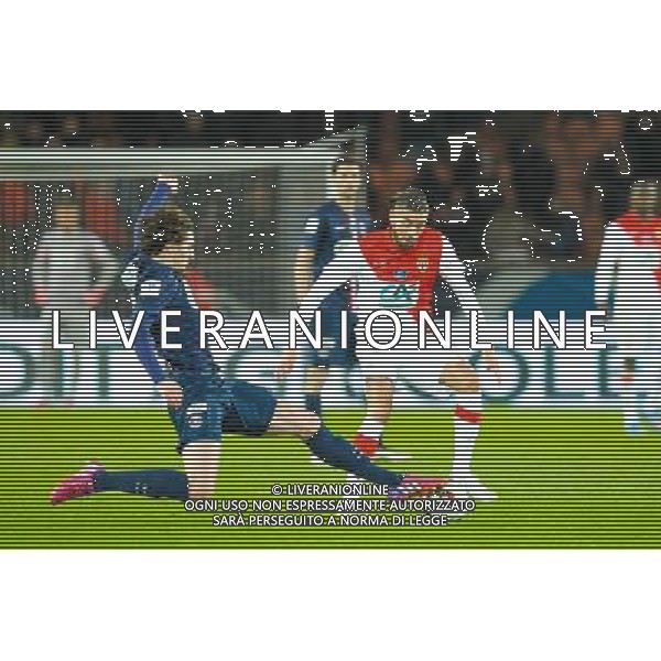 Yannick Ferreira Carrasco / Adrien Rabot - 04.03.2015 - PSG / Monaco - 1/4Finale Coupe de France Photo : Andre Ferreira / Icon Sport /Agenzia Aldo Liverani sas - ITALY ONLY - EDITORIAL USE ONLY
