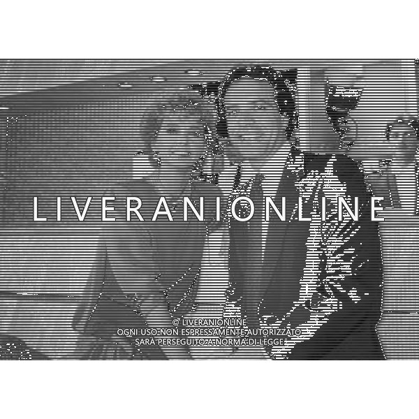 ENRICA BONACCORTI CONDUTTRICE TELEVISIVA CON ENRICO MONTESANO NEL 1985 - RETROSPETTIVA ©ARCHIVIO AGENZIA ALDO LIVERANI SAS
