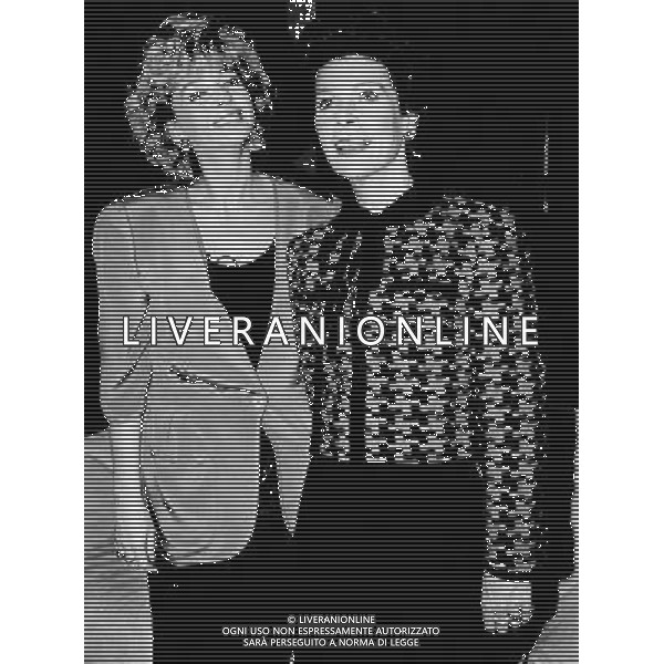 ENRICA BONACCORTI CONDUTTRICE TELEVISIVA CON BEATRICE DI SAVOIA - RETROSPETTIVA ©ARCHIVIO AGENZIA ALDO LIVERANI SAS