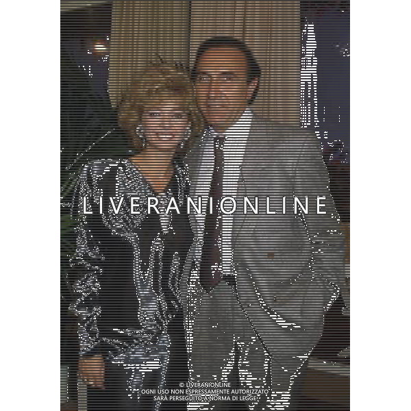 ENRICA BONACCORTI CONDUTTRICE TELEVISIVA CON PIPPO BAUDO - RETROSPETTIVA ©ARCHIVIO AGENZIA ALDO LIVERANI SAS