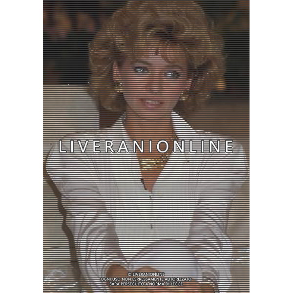 ENRICA BONACCORTI CONDUTTRICE TELEVISIVA NEL 1986 - RETROSPETTIVA ©ARCHIVIO AGENZIA ALDO LIVERANI SAS
