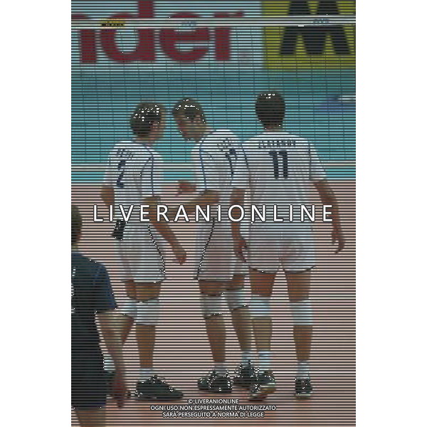 Verona 29/06/2003 World League 2003 Italia - Germania Volley nella foto COZZI PAOLO foto Paola Garbuio/Agenzia Aldo Liverani