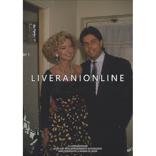 ENRICA BONACCORTI CONDUTTRICE TELEVISIVA CON IL MARITO ARNALDO DEL PIAVE - RETROSPETTIVA ©ARCHIVIO AGENZIA ALDO LIVERANI SAS