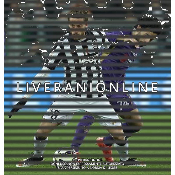 Coppa Italia TIM Cup 2014/2015 Semifinale Andata Torino - 05.03.2015 Juventus-Fiorentina Nella Foto: caludio marchisio e salah /Ph.Vitez-Ag. Aldo Liverani