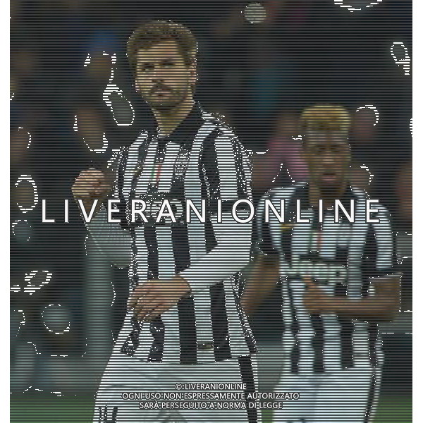 Coppa Italia TIM Cup 2014/2015 Semifinale Andata Torino - 05.03.2015 Juventus-Fiorentina Nella Foto: esultanza dopo il gol di llorente /Ph.Vitez-Ag. Aldo Liverani
