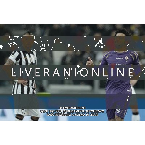 Coppa Italia TIM Cup 2014/2015 Semifinale Andata Torino - 05.03.2015 Juventus-Fiorentina Nella Foto:salah esultanza dopo secondo gol /Ph.Vitez-Ag. Aldo Liverani