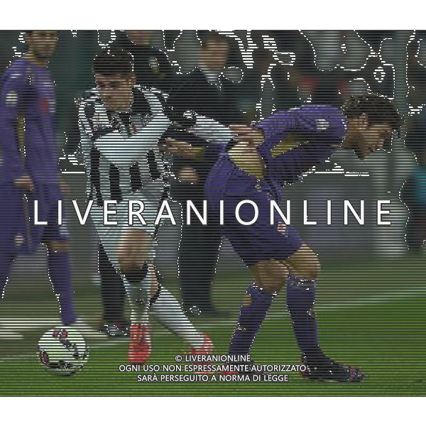 Coppa Italia TIM Cup 2014/2015 Semifinale Andata Torino - 05.03.2015 Juventus-Fiorentina Nella Foto: alvaro morata e alonso /Ph.Vitez-Ag. Aldo Liverani