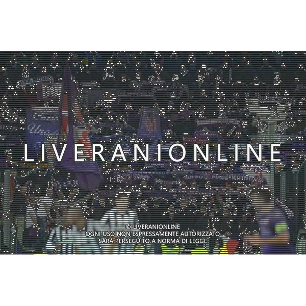 Coppa Italia TIM Cup 2014/2015 Semifinale Andata Torino - 05.03.2015 Juventus-Fiorentina Nella Foto:tifosi fiorentina /Ph.Vitez-Ag. Aldo Liverani
