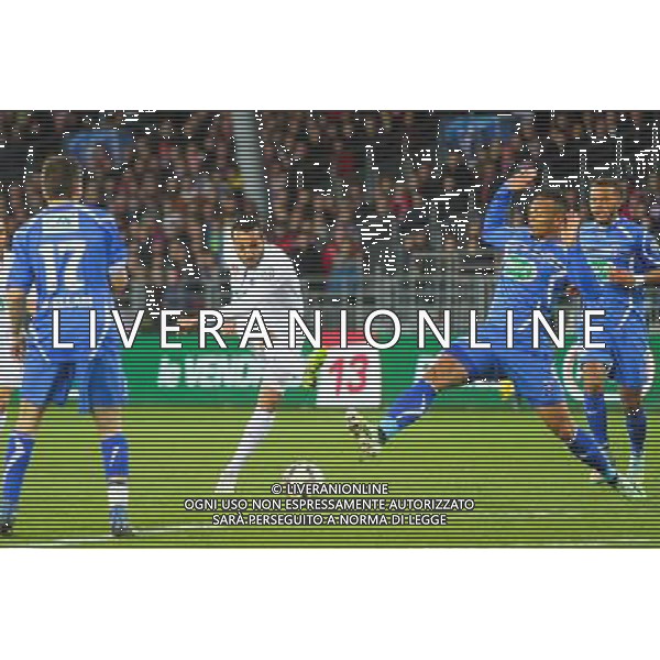 Youssef ADNANE - 05.03.2015 - Brest / Auxerre - 1/4Finale Coupe de France Photo : Maxime Kerriou / Icon Sport AG ALDO LIVERANI SAS ONLY ITALY