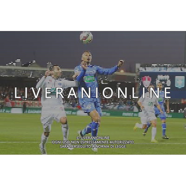 Youssef ADNANE / Remi MULUMBA - 05.03.2015 - Brest / Auxerre - 1/4Finale Coupe de France Photo : Maxime Kerriou / Icon Sport AG ALDO LIVERANI SAS ONLY ITALY