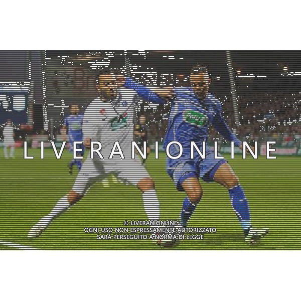 Youssef ADNANE - 05.03.2015 - Brest / Auxerre - 1/4Finale Coupe de France Photo : Maxime Kerriou / Icon Sport AG ALDO LIVERANI SAS ONLY ITALY