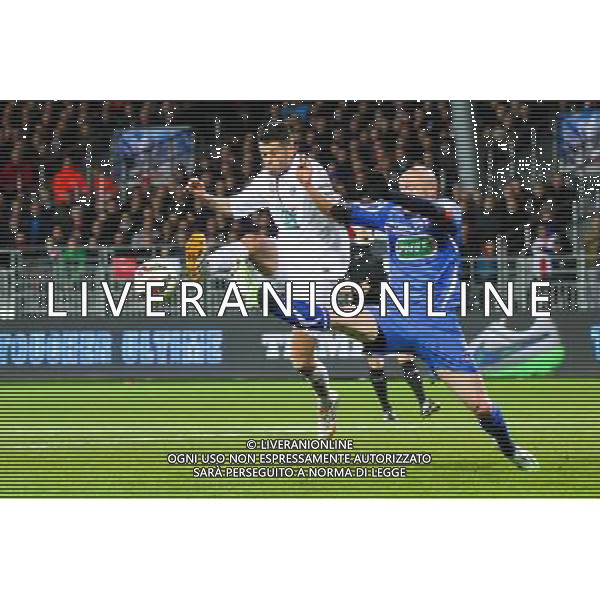 Johan RAMARE / Sebastien PUYGRENIER - 05.03.2015 - Brest / Auxerre - 1/4Finale Coupe de France Photo : Maxime Kerriou / Icon Sport AG ALDO LIVERANI SAS ONLY ITALY