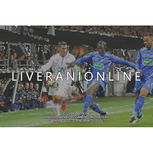 Gaetan BELAUD - 05.03.2015 - Brest / Auxerre - 1/4Finale Coupe de France Photo : Maxime Kerriou / Icon Sport AG ALDO LIVERANI SAS ONLY ITALY