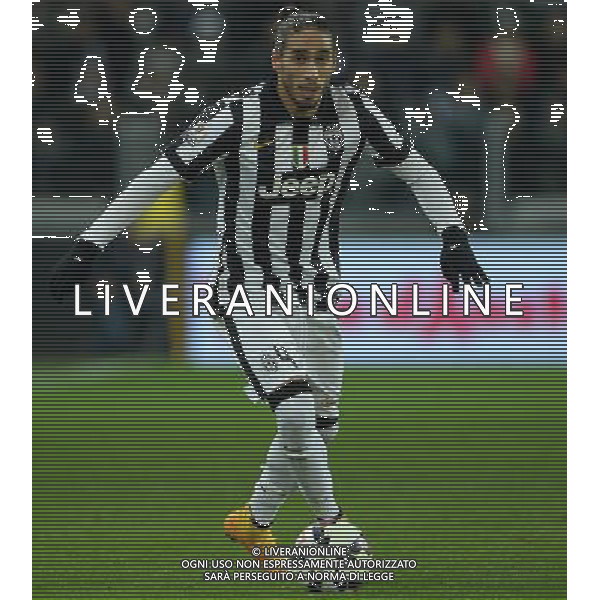 Coppa Italia TIM Cup 2014/2015 Semifinale Andata Torino - 05.03.2015 Juventus-Fiorentina Nella Foto:Caceres Martin /Ph.Vitez-Ag. Aldo Liverani