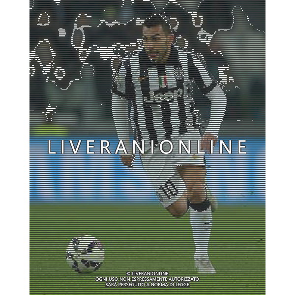 Coppa Italia TIM Cup 2014/2015 Semifinale Andata Torino - 05.03.2015 Juventus-Fiorentina Nella Foto:Tevez Carlos /Ph.Vitez-Ag. Aldo Liverani