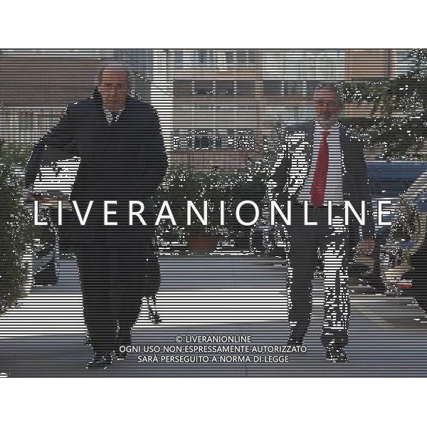 Assemblea Ordinaria Lega Calcio Serie A Milano - 06.03.2015 Nella Foto:Foschi e Lugaresi /Ph.Vitez-Ag. Aldo Liverani