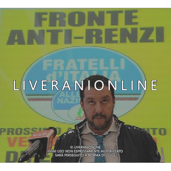 Conferenza Stampa Giorgia Meloni e Matteo Salvini Milano - 06.03.2015 Nella Foto:Matteo Salvini /Ph.Vitez-Ag. Aldo Liverani