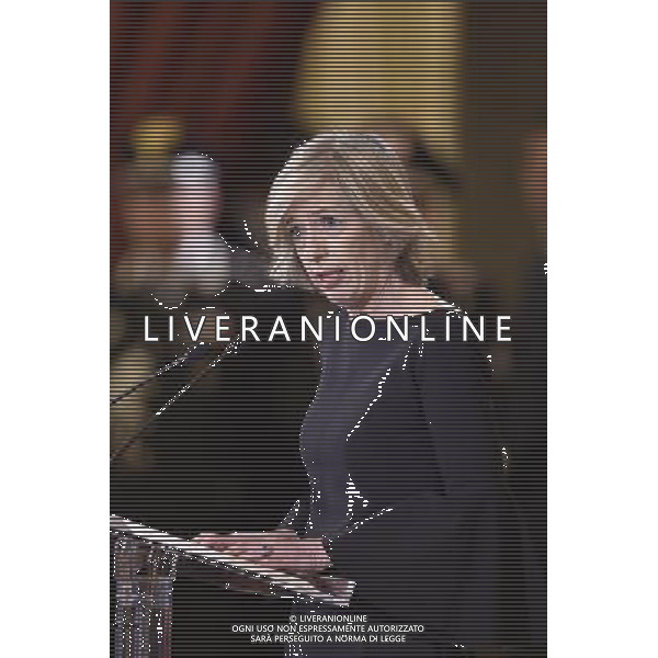 Celebrazioni della \'Giornata Internazionale della Donna\' dedicata quest\'anno al tema \'Donne per la Terra\' al Palazzo del Quirinale a Roma 07 marzo 2015 nella foto Stefania Giannini ©Corradetti/Agenzia Aldo Liverani sas