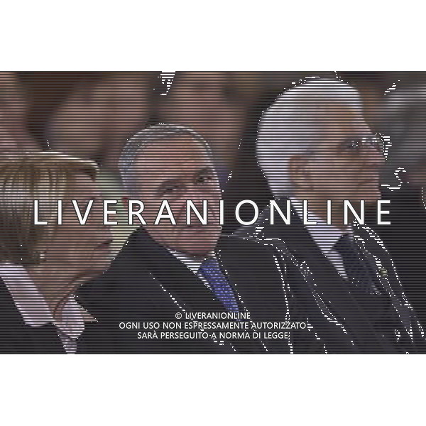 Celebrazioni della \'Giornata Internazionale della Donna\' dedicata quest\'anno al tema \'Donne per la Terra\' al Palazzo del Quirinale a Roma 07 marzo 2015 nella foto il Capo dello Stato Sergio Mattarella e Piero Grasso ©Corradetti/Agenzia Aldo Liverani sas