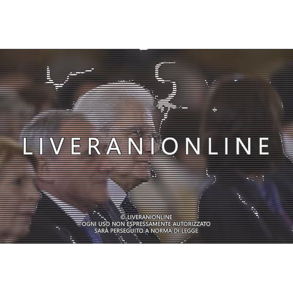 Celebrazioni della \'Giornata Internazionale della Donna\' dedicata quest\'anno al tema \'Donne per la Terra\' al Palazzo del Quirinale a Roma 07 marzo 2015 nella foto il Capo dello Stato Sergio Mattarella e Piero Grasso ©Corradetti/Agenzia Aldo Liverani sas