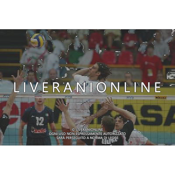 Verona 29/06/2003 World League 2003 Italia - Germania Volley nella foto FEI ALESSANDRO foto Paola Garbuio/Agenzia Aldo Liverani