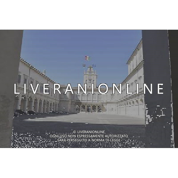 Celebrazioni della \'Giornata Internazionale della Donna\' dedicata quest\'anno al tema \'Donne per la Terra\' al Palazzo del Quirinale a Roma 07 marzo 2015 nella foto Veduta esterna del Palazzo del Quirinale ©Corradetti/Agenzia Aldo Liverani sas
