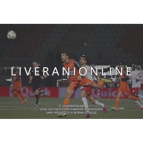 Adrien mehdi MONFRAY / Youssouf HADJI - 06.03.2015 - Nancy / Laval - 27eme journee de Ligue 2 Photo : Fred Marvaux / Icon Sport /Agenzia Aldo Liverani sas - ITALY ONLY - EDITORIAL USE ONLY
