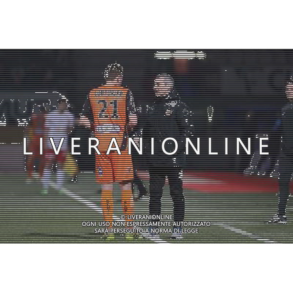 Denis ZANKO / Malik COUTURIER - 06.03.2015 - Nancy / Laval - 27eme journee de Ligue 2 Photo : Fred Marvaux / Icon Sport /Agenzia Aldo Liverani sas - ITALY ONLY - EDITORIAL USE ONLY