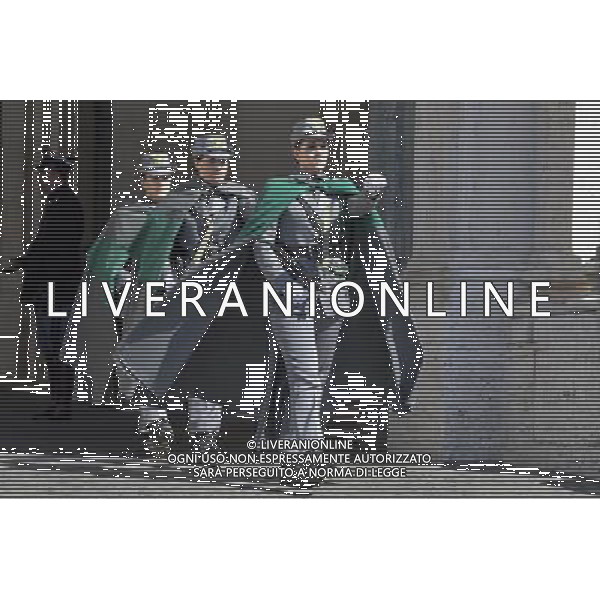 Roma - 07/03/2015 - Palazzo del Quirinale - Celebrazione della \' Giornata Internazionale della Donna \' - nella foto: La guardia del Corpo Forestale / Ph. Fabrizio Corradetti - Ag. Aldo Liverani sas