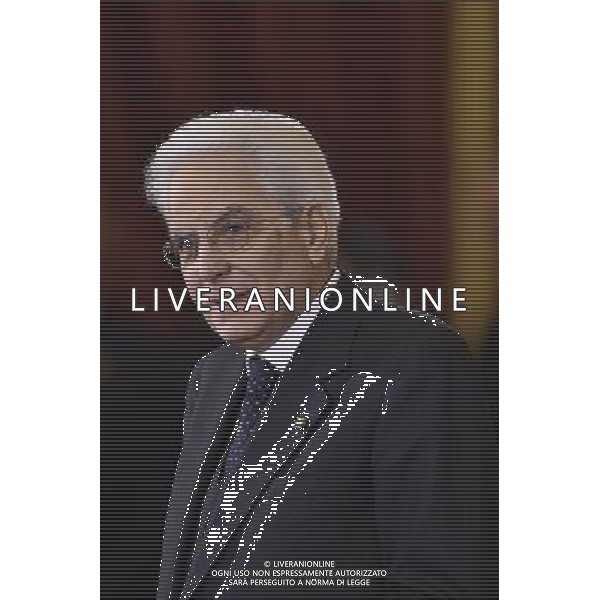 Roma - 07/03/2015 - Palazzo del Quirinale - Celebrazione della \' Giornata Internazionale della Donna \' - nella foto: Sergio Mattarella / Ph. Fabrizio Corradetti - Ag. Aldo Liverani sas