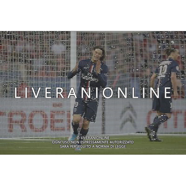 Edinson Cavani - 07.03.2015 - PSG / Lens - 28eme journee de Ligue 1 Photo : Andre Ferreira / Icon Sport /Agenzia Aldo Liverani sas - ITALY ONLY - EDITORIAL USE ONLY