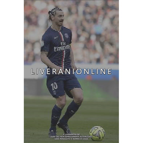 Zlatan Ibrahimovic - 07.03.2015 - PSG / Lens - 28eme journee de Ligue 1 Photo : Andre Ferreira / Icon Sport /Agenzia Aldo Liverani sas - ITALY ONLY - EDITORIAL USE ONLY