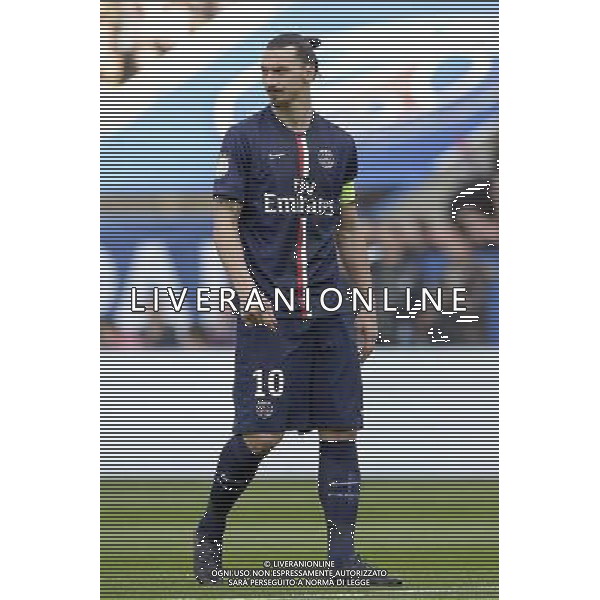 Zlatan Ibrahimovic - 07.03.2015 - PSG / Lens - 28eme journee de Ligue 1 Photo : Andre Ferreira / Icon Sport /Agenzia Aldo Liverani sas - ITALY ONLY - EDITORIAL USE ONLY