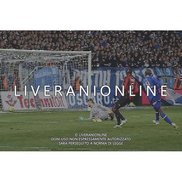 But de Giovanni SIO - 07.03.2015 - Bastia / Nice - 28eme journee de Ligue 1 Photo : Michel Maestracci / Icon Sport /Agenzia Aldo Liverani sas - ITALY ONLY - EDITORIAL USE ONLY