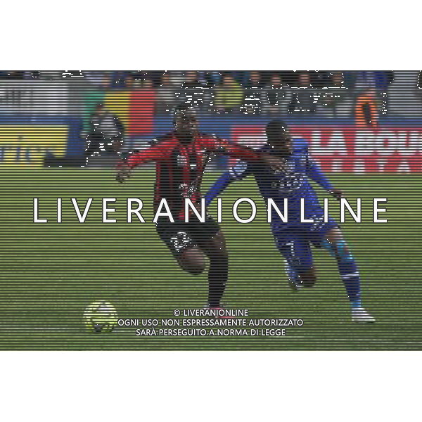 Nampalys MENDY / Floyd AYITE - 07.03.2015 - Bastia / Nice - 28eme journee de Ligue 1 Photo : Michel Maestracci / Icon Sport /Agenzia Aldo Liverani sas - ITALY ONLY - EDITORIAL USE ONLY