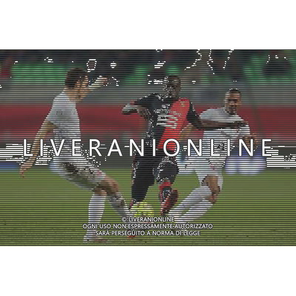 Cheik MBENGUE - 07.03.2015 - Rennes / Metz - 28eme journee de Ligue 1 Photo : Vincent Michel / Icon Sport /Agenzia Aldo Liverani sas - ITALY ONLY - EDITORIAL USE ONLY