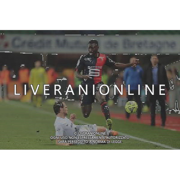 Paul Georges NTEP / Sylvain MARCHAL - 07.03.2015 - Rennes / Metz - 28eme journee de Ligue 1 Photo : Vincent Michel / Icon Sport *** Local Caption *** /Agenzia Aldo Liverani sas - ITALY ONLY - EDITORIAL USE ONLY *** Local Caption *** /Agenzia Aldo Liverani sas - ITALY ONLY - EDITORIAL USE ONLY