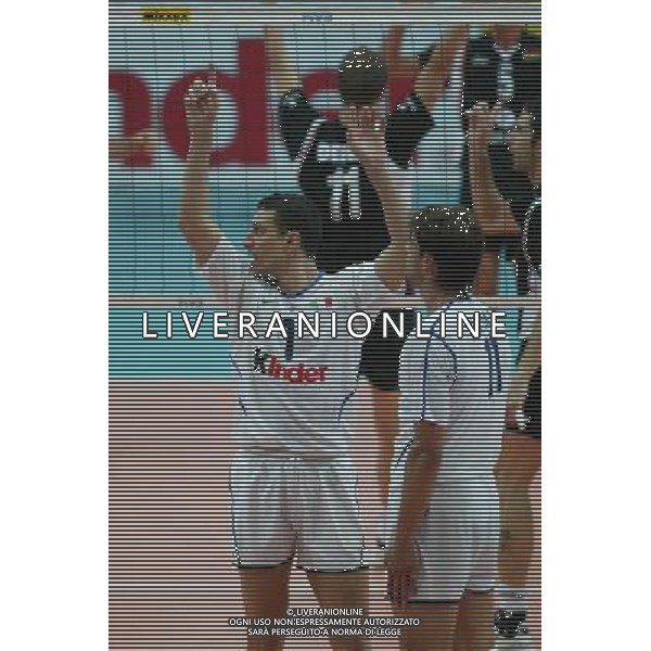 Verona 29/06/2003 World League 2003 Italia - Germania Volley nella foto MASTRANGELO LUIGI foto Paola Garbuio/Agenzia Aldo Liverani