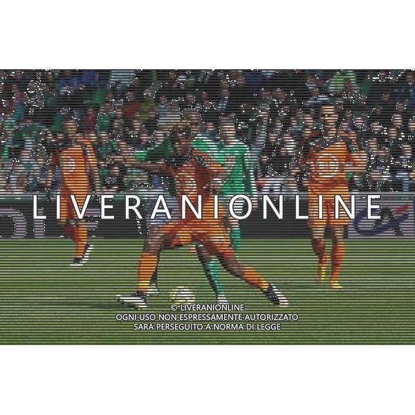 Didier NDONG - 08.03.2015 - Saint Etienne / Lorient - 28eme journee de Ligue 1 Photo : Jean Paul Thomas / Icon Sport AG ALDO LIVERANI SAS ONLY ITALY