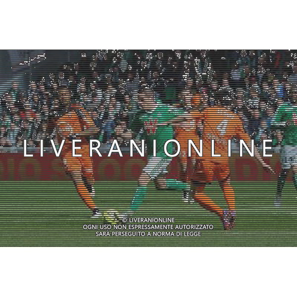 Romain HAMOUMA - 08.03.2015 - Saint Etienne / Lorient - 28eme journee de Ligue 1 Photo : Jean Paul Thomas / Icon Sport AG ALDO LIVERANI SAS ONLY ITALY
