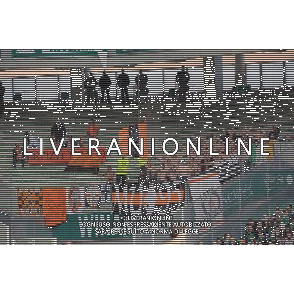 SUPPORTERS DE LORIENT - 08.03.2015 - Saint Etienne / Lorient - 28eme journee de Ligue 1 Photo : Jean Paul Thomas / Icon Sport AG ALDO LIVERANI SAS ONLY ITALY