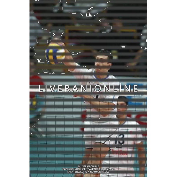 Verona 29/06/2003 World League 2003 Italia - Germania Volley nella foto MASTRANGELO LUIGI foto Paola Garbuio/Agenzia Aldo Liverani