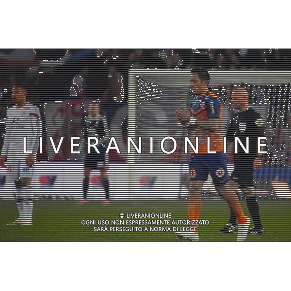 Lucas Barrios - 08.03.2015 - Montpellier / Lyon - 28eme journee de Ligue 1 Photo : Andre Delon / Icon Sport AG ALDO LIVERANI SAS ONLY ITALY
