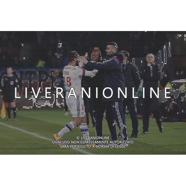 Nabil Fekir / Clinton NJIE / Rachid GHEZZAL - 08.03.2015 - Montpellier / Lyon - 28eme journee de Ligue 1 Photo : Andre Delon / Icon Sport AG ALDO LIVERANI SAS ONLY ITALY *** Local Caption ***