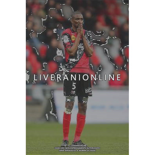 Moustapha DIALLO - 08.03.2015 - Guingamp / Lille - 28eme journee de Ligue 1 Photo : Vincent Michel / Icon Sport AG ALDO LIVERANI SAS ONLY ITALY