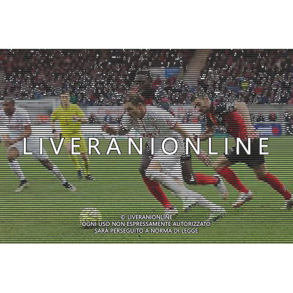 Nolan ROUX / Sambou YATABARE / Christophe KERBRAT - 08.03.2015 - Guingamp / Lille - 28eme journee de Ligue 1 Photo : Vincent Michel / Icon Sport AG ALDO LIVERANI SAS ONLY ITALY
